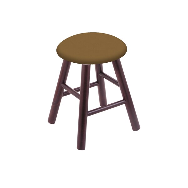 Holland Bar Stool Co Maple Vanity Stool, Dark Cherry Finish, Graph Seat RC18MSDC012 - main